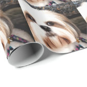 Shih Tzu Cadeaupapier (Rol Hoek)