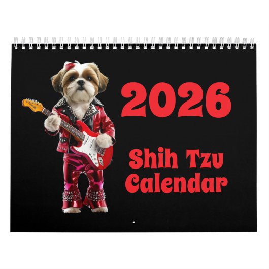 Shih Tzu Calendar Kalender (Hoes)