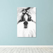 Shih Tzu Canvas Afdruk (Insitu (Houten vloer))