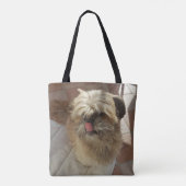 Shih Tzu Canvas tas (Achterkant)