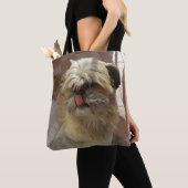 Shih Tzu Canvas tas (Dichtbij)
