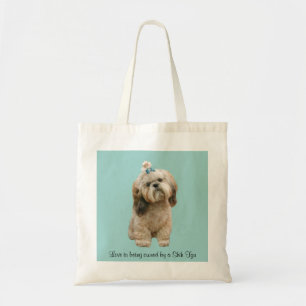 Shih Tzu Canvas tas
