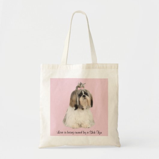Shih Tzu Canvas tas (Voorkant)