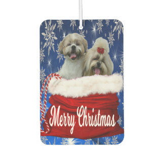 Shih tzu Car Air Freshener/voeg het Afbeelding van Luchtverfrisser