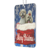 Shih tzu Car Air Freshener/voeg het Afbeelding van Luchtverfrisser (Links)