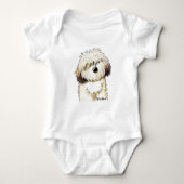 Shih Tzu Caricature Romper (Voorkant)
