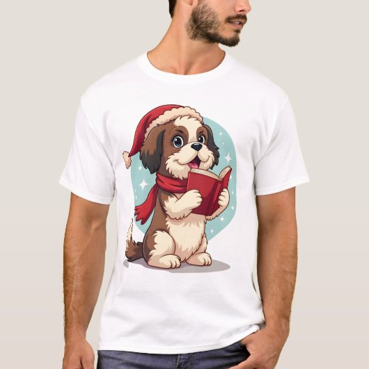 Shih Tzu Carol-zanger T-shirt (Voorkant)