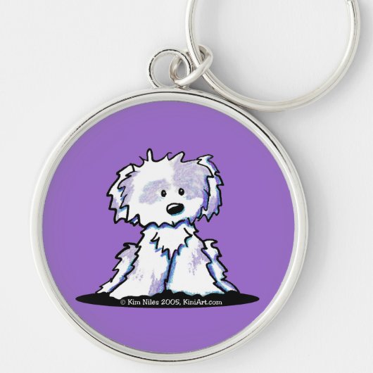 Shih Tzu Cartoon Sleutelhanger (Voorkant)