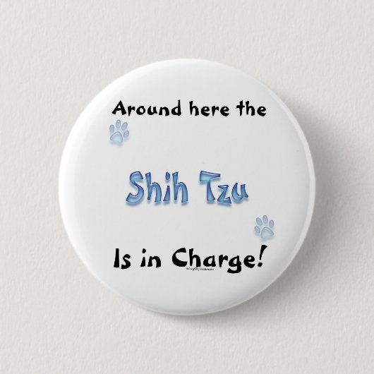 Shih Tzu Charge - Button (Voorkant)
