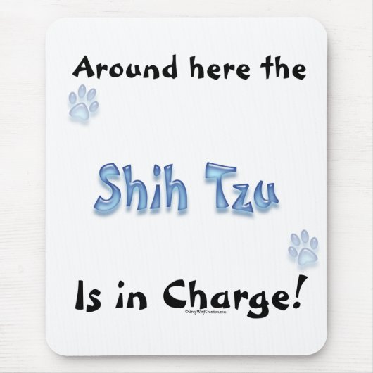 Shih Tzu Charge Muismat (Voorkant)