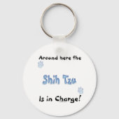 Shih Tzu Charge Sleutelhanger (Voorkant)
