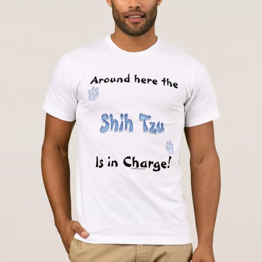 Shih Tzu Charge T-shirt (Voorkant)