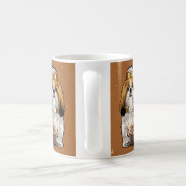 Shih Tzu Chocolade Mok – Cute Hond & Warme Chocola