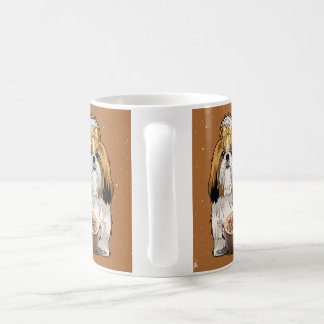 Shih Tzu Chocolade Mok – Cute Hond & Warme Chocola