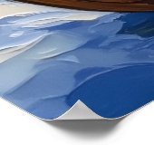 Shih Tzu Christmas Boat Holiday Poster (Hoek)