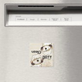 Shih Tzu Clean Dirty Dishwasher magnet (Insitu (Vaatwasser))