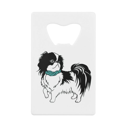 Shih Tzu Creditkaart Flessenopener (Voorkant)