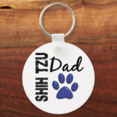 Shih Tzu Dad 2 Sleutelhanger (Voorkant)