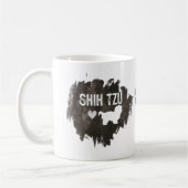 Shih tzu Dad Hondenras Lover Vaderdag Koffiemok (Links)