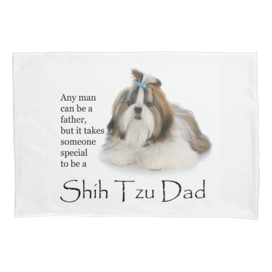 Shih Tzu Dad Kussensloop (Voorkant)