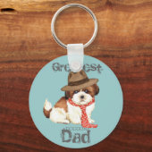 Shih Tzu Dad Sleutelhanger (Voorkant)