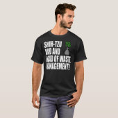 Shih Tzu Dad T-shirt (Voorkant volledig)