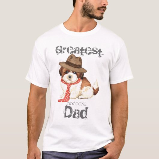 Shih Tzu Dad T-shirt (Voorkant)