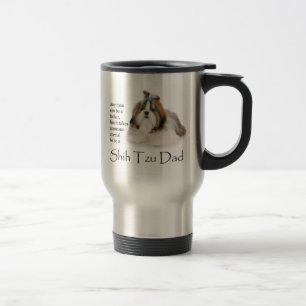 Shih Tzu Dad Travel Mug Reisbeker