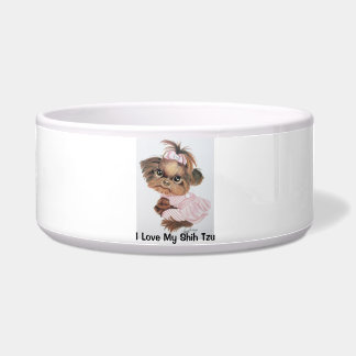 Shih Tzu Dog Bowl Voerbakje