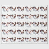 Shih Tzu Dog Cadeaupapier (Vlak)