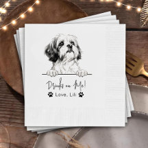 Shih Tzu Dog Custom Gepersonaliseerde Drinken Op M