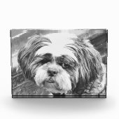 SHIH TZU DOG FOTOBLOKKEN (Voorkant)