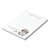 Shih Tzu Dog gepersonaliseerd Notitieblok (Linkerzijde)