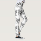 Shih Tzu Dog Glasses Leggings (Rechts)