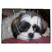 Shih Tzu Dog Groot Cadeauzakje (Achterkant)