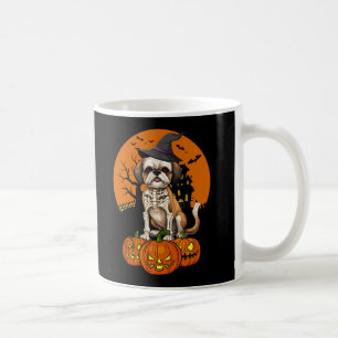 Shih Tzu Dog Halloween Koffiemok