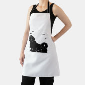 Shih Tzu Dog - Halloween Moon Silhouette Classic T Schort (Insitu)