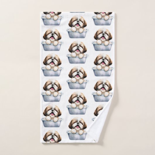 Shih Tzu Dog Handdoek (Handdoek)