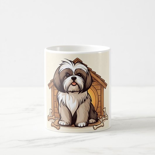 Shih Tzu Dog House Koffiemok