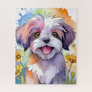 Shih Tzu Dog Jigsaw Puzzel