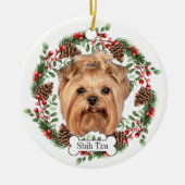 Shih Tzu dog Keramisch Ornament (Voorkant)