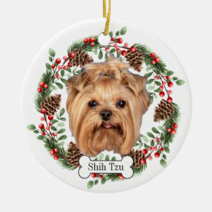 Shih Tzu dog Keramisch Ornament