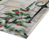 Shih Tzu Dog Kerstmis Snijplank (Hoek)