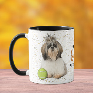 Shih-Tzu Dog Kisses Fix Alles Mok