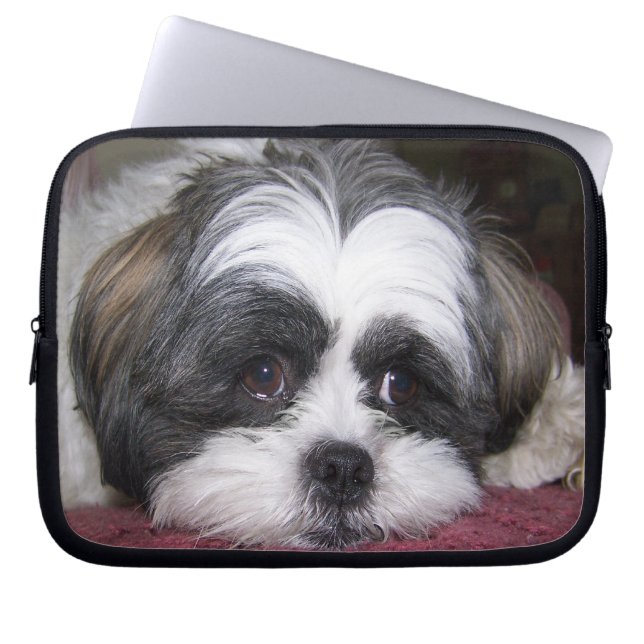 Shih Tzu Dog Laptop Sleeve (Voorkant)