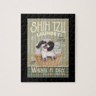 Shih Tzu Dog Laundry Cute Shih Tzu Life Puppy Tzu Legpuzzel