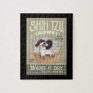 Shih Tzu Dog Laundry Cute Shih Tzu Life Puppy Tzu Legpuzzel
