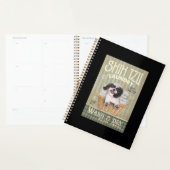 Shih Tzu Dog Laundry Cute Shih Tzu Life Puppy Tzu Planner (Display)