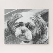 SHIH TZU DOG LEGPUZZEL (Horizontaal)