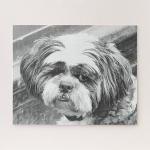 SHIH TZU DOG LEGPUZZEL